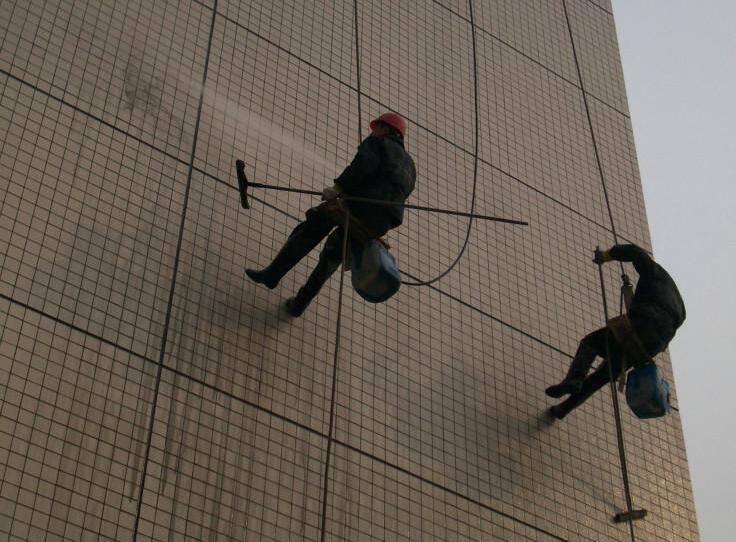 济南高空外墙石材墙面清洗